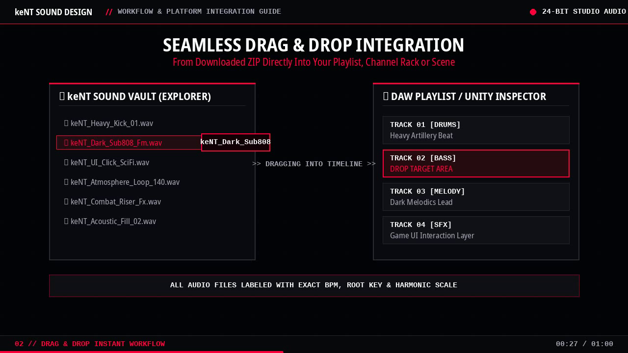 Seamless Drag and Drop Integration